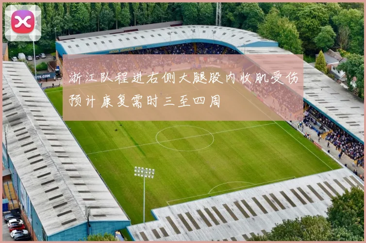 浙江队程进右侧大腿股内收肌受伤预计康复需时三至四周